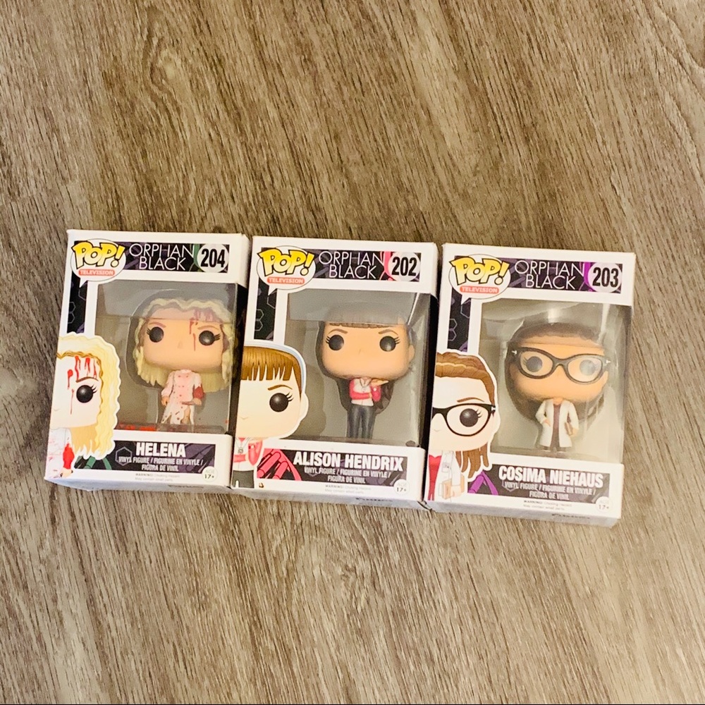 Pop Funko Orphan Black Set